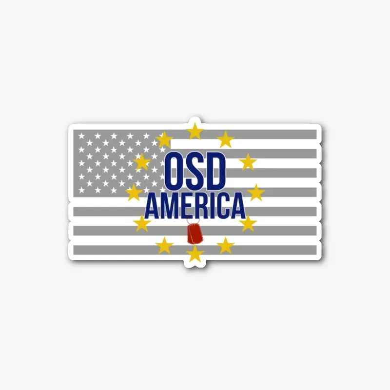 OSD America Sticker